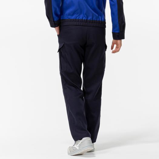 MIZUNO（ミズノ） ミズノ公式 ワークパンツ 制電 ネイビー ユニ
