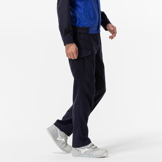 MIZUNO（ミズノ） ミズノ公式 ワークパンツ 制電 ネイビー ユニ
