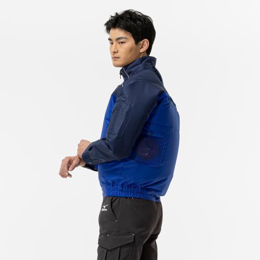 ミズノ公式 エアリージャケットTOUGH柱上作業用フルハーネス対応モデル