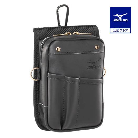 MIZUNO ミズノ公式 グラブレザーポーチ ワーキング ブラック MIZUNO ミズノ公式 グラブレザーポーチ ワーキング ブラック