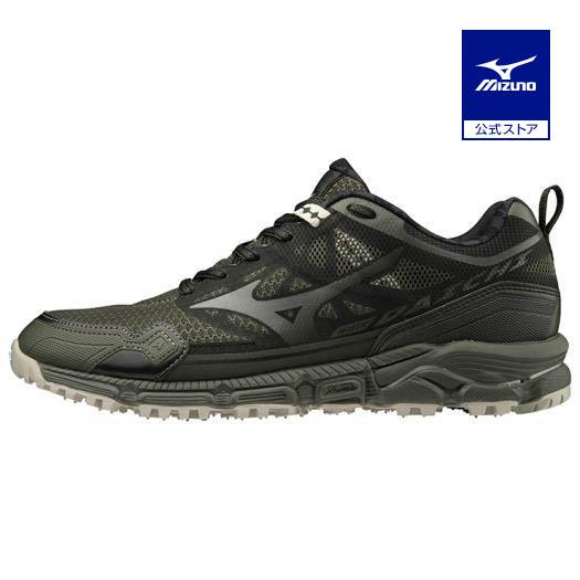 MIZUNO（ミズノ） ミズノ公式 ウエーブダイチ4 トレイル メンズ カーキ