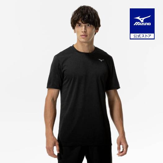MIZUNO（ミズノ） ミズノ公式 クイックドライTシャツ ブラック メンズ