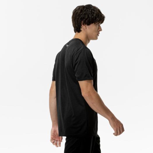 MIZUNO（ミズノ） ミズノ公式 クイックドライTシャツ ブラック メンズ