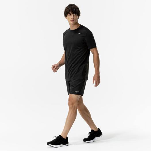 MIZUNO（ミズノ） ミズノ公式 クイックドライTシャツ ブラック メンズ