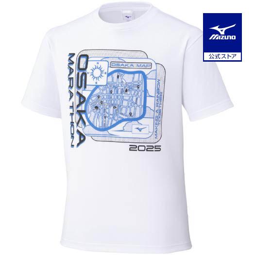 MIZUNO（ミズノ） ミズノ公式 大阪マラソン2025 大会記念Tシャツ