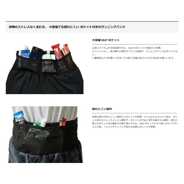 MIZUNO（ミズノ） ミズノ公式 ランニング マルチポケットパンツハーフ