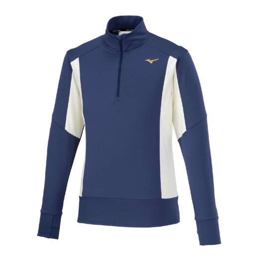 Mizuno Proネイビー ハーフジップシャツ Mizuno Proネイビー ハーフジップシャツ 楽天市場】ミズノプロ