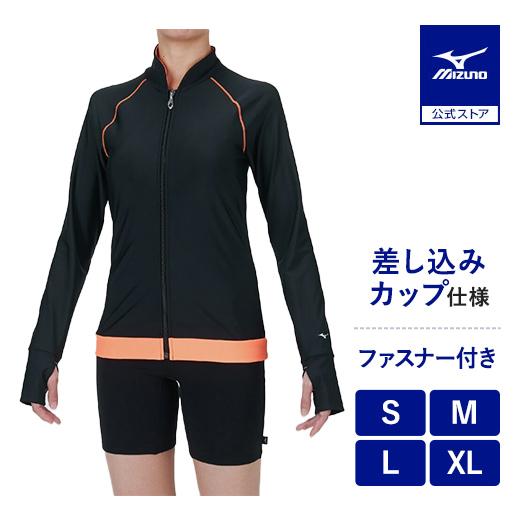 MIZUNO（ミズノ） ミズノ公式 ラッシュガード ウィメンズ ブラック