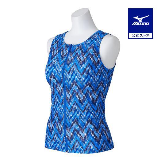 MIZUNO（ミズノ） ミズノ公式 アクアフィットネス用トップス ボタン付