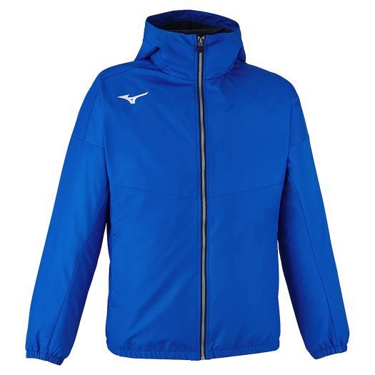 ミズノ　ネイビー フード付きジャケット Lサイズ MIZUNO（ミズノ） ミズノ公式 トレーニングクロスジャケット フード付