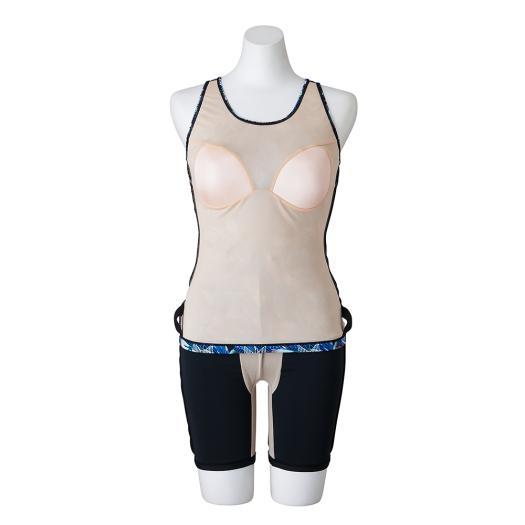 MIZUNO ミズノ公式 アクアフィットネス用セパレーツ ボタン付