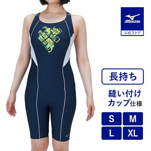 Mizuno スポーツ用水着 ネイビー MIZUNO（ミズノ） ミズノ公式 アクアフィットネス用オールインワン