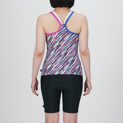 新品　MIZUNO ミズノ　アクアフィットネス用セパレーツ(ボタン付) MIZUNO ミズノ レディス 水泳 フィットネス水着 アクア