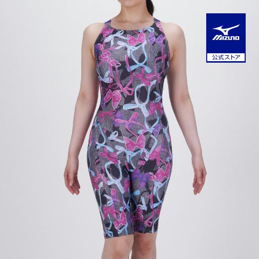 【新品未使用】ミズノ AYA TERAKAWA 競技用水着 紫色 MIZUNO（ミズノ） ミズノ公式 TERAKAWA AYA COLLECTION/Stroke ONE/撥