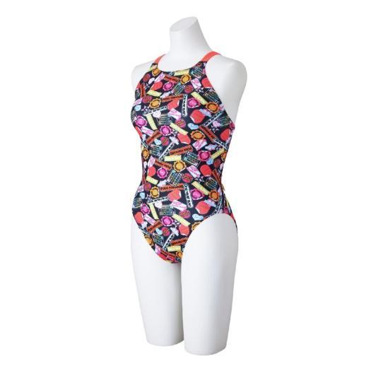 MIZUNO（ミズノ） ミズノ公式 競泳練習用ミディアムカット ブラック