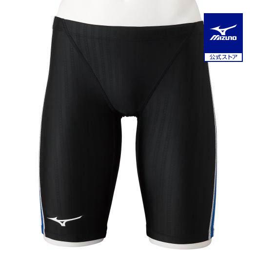 MIZUNO（ミズノ） ミズノ公式 競泳用ハーフスパッツ メンズ ブラック