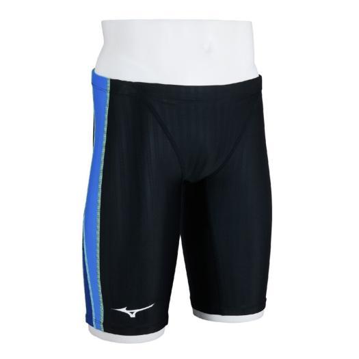 MIZUNO（ミズノ） ミズノ公式 競泳用ハーフスパッツ ジュニア ブラック