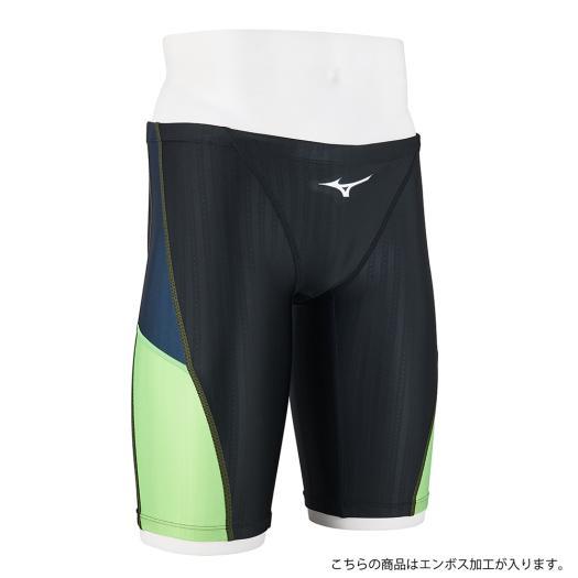 MIZUNO（ミズノ） ミズノ公式 競泳用ハーフスパッツ メンズ ブラック
