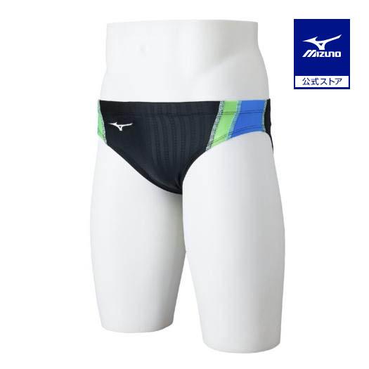 MIZUNO（ミズノ） ミズノ公式 競泳用Vパンツ メンズ ブラック×ライト