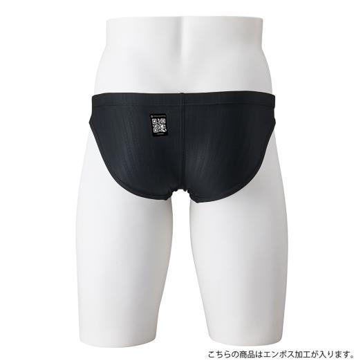 MIZUNO ミズノ公式 競泳用Vパンツ メンズ ブラック×レッド