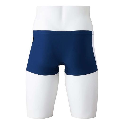 MIZUNO ミズノ公式 競泳練習用ショートスパッツ メンズ ネイビー MIZUNO ミズノ公式 競泳練習用ショートスパッツ メンズ ネイビー
