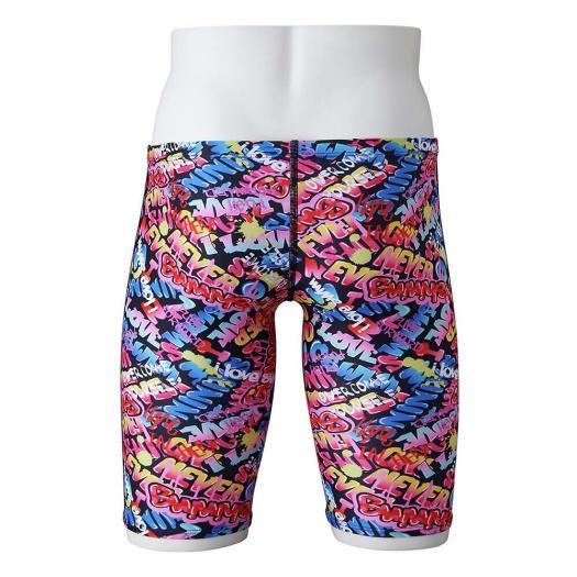 MIZUNO（ミズノ） ミズノ公式 競泳練習用ハーフスパッツ ジュニア