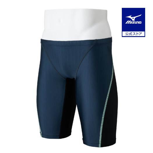 MIZUNO（ミズノ） ミズノ公式 競泳用ハーフスパッツ メンズ チャコール