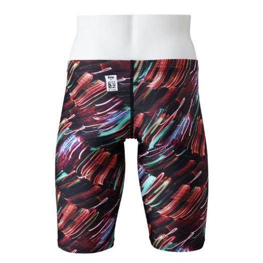 MIZUNO（ミズノ） ミズノ公式 競泳用ハーフスパッツ メンズ レッド