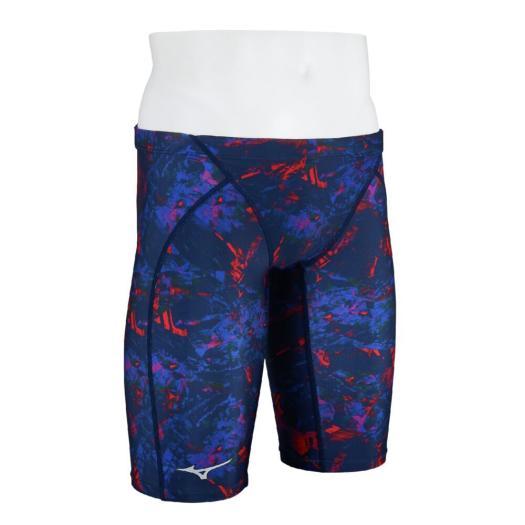 MIZUNO（ミズノ） ミズノ公式 競泳用ハーフスパッツ レッド メンズ