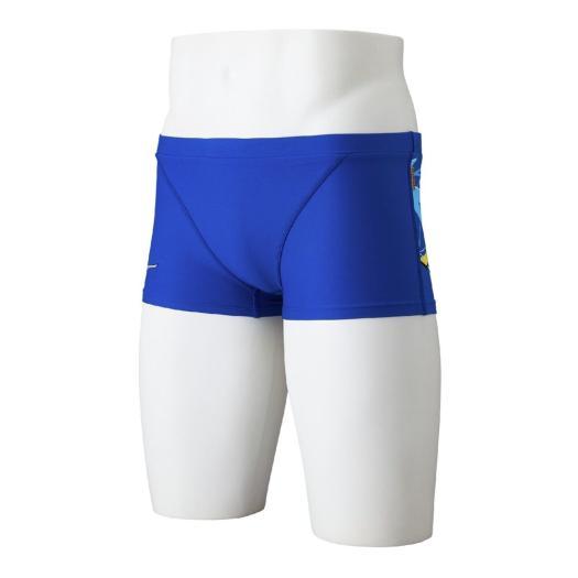 MIZUNO（ミズノ） ミズノ公式 競泳練習用ショートスパッツ ブルー