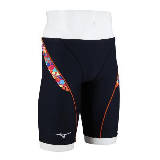 MIZUNO（ミズノ） ミズノ公式 競泳練習用ハーフスパッツ ブラック