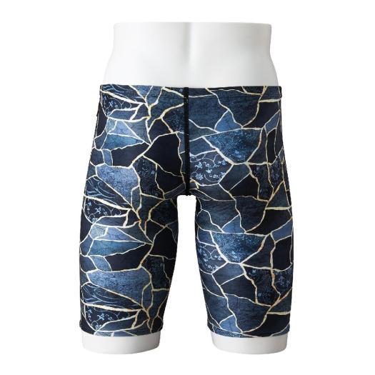 MIZUNO 競泳水着 ハーフスパッツ ブラック MIZUNO（ミズノ） ミズノ公式 競泳練習用ハーフスパッツ ブラック