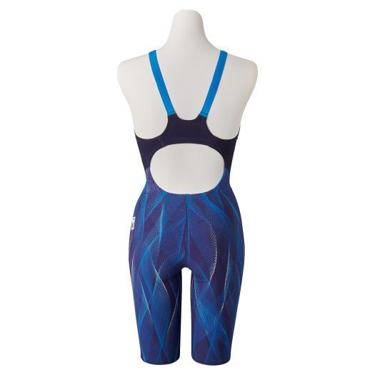 ミズノ レディース 高速水着 GX・SONIC V ST ハーフスーツ オーロ… MIZUNO ミズノ公式 GX・SONIC V ST 競泳用ハーフスーツ オーロラブルー