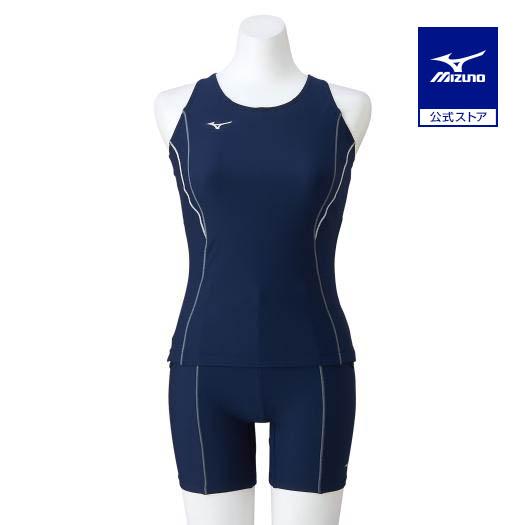 MIZUNO（ミズノ） ミズノ公式 セパレーツ レディース ネイビー×ライト