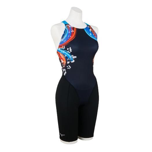 MIZUNO（ミズノ） ミズノ公式 ST Graphic/撥水 競泳用ハーフスーツ
