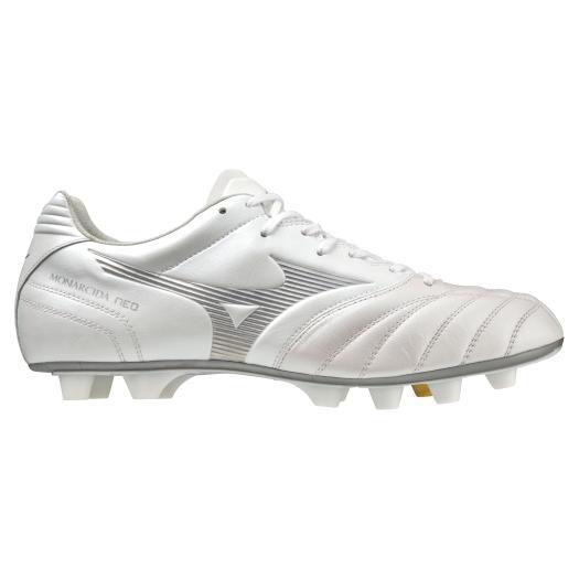 ミズノ公式 スパイク 靴 くつ モナルシーダNEO II ELITE WIDE サッカー／フットボール ユニセックス ホワイト×シルバー｜mizuno-shop｜06