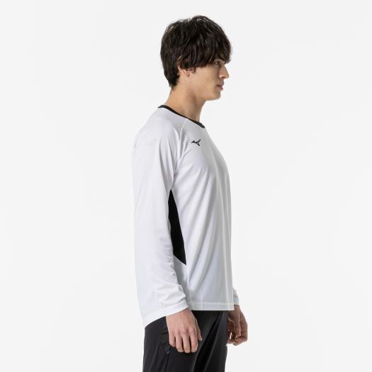 ミズノ公式 ロングスリーブフィールドシャツ ユニセックス ホワイト｜mizuno-shop｜03