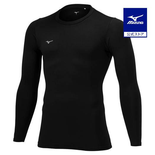 ミズノ　インナーMサイズ MIZUNO（ミズノ） ミズノ公式 裏起毛インナーシャツ ブラック ユニ