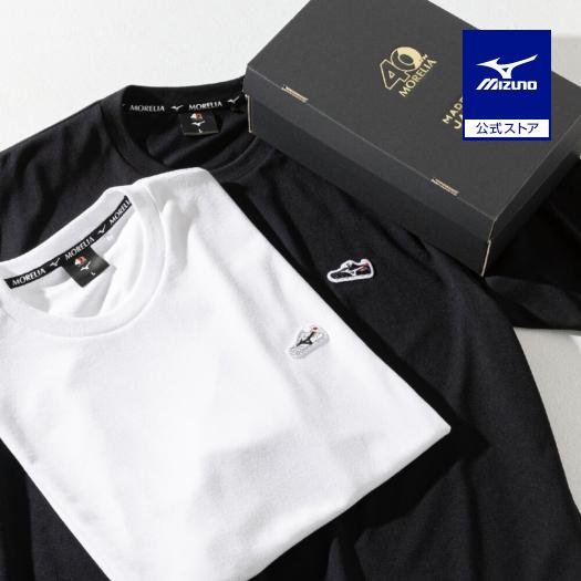 MIZUNO  フットボール   モレリア 35th BIG Tシャツ ミズノ モレリア 35th BIG Tシャツ 半袖 ホワイト M MIZUNO