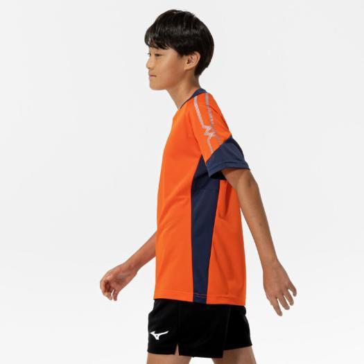 MIZUNO（ミズノ） ミズノ公式 フィールドシャツ フレイムオレンジ