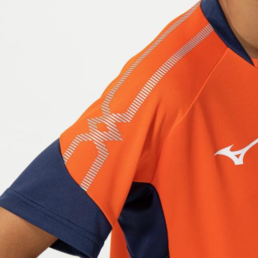 MIZUNO（ミズノ） ミズノ公式 フィールドシャツ フレイムオレンジ