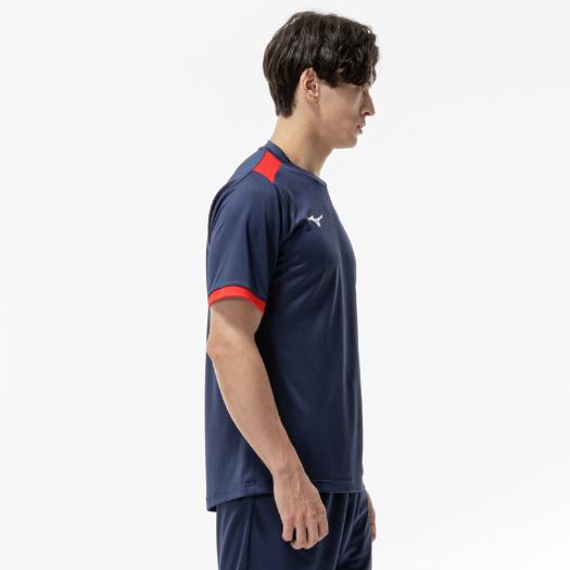 MIZUNO（ミズノ） ミズノ公式 フィールドシャツ ドレスネイビーx