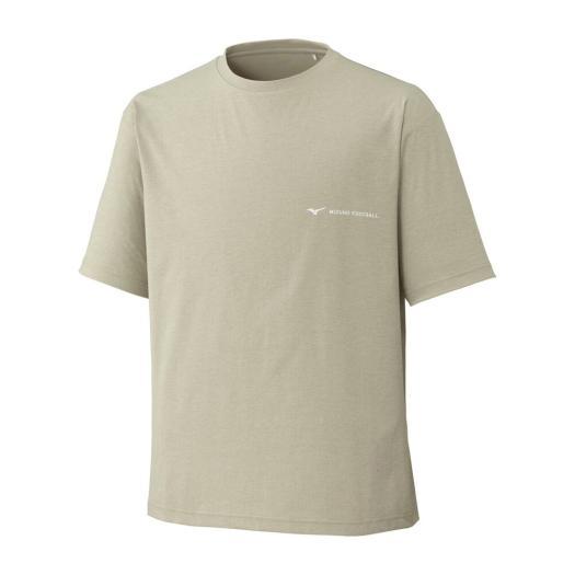 MIZUNO ポケット付き Tシャツ Mグレイッシュベージュ MIZUNO（ミズノ） ミズノ公式 ストレッチソフトドライTシャツ エルム