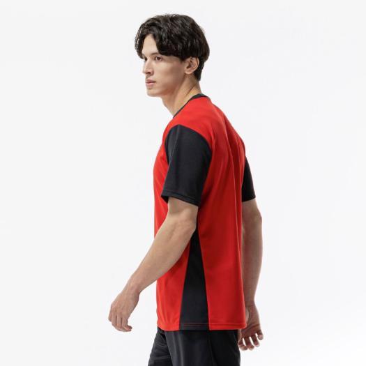 MIZUNO（ミズノ） ミズノ公式 プラクティスシャツ チャイニーズレッドx