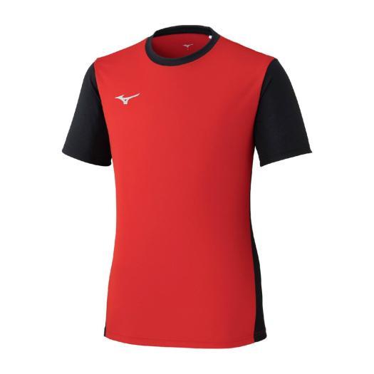 MIZUNO（ミズノ） ミズノ公式 プラクティスシャツ チャイニーズレッドx