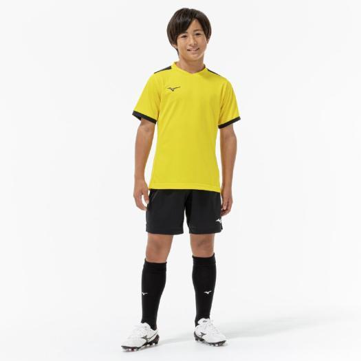 『限定品』 Mizuno SUNDAI バレーボールシャツ 蛍光イエロー MIZUNO（ミズノ） ミズノ公式 フィールドシャツ サイバーイエローx