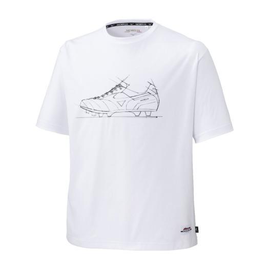 MIZUNO（ミズノ） ミズノ公式 モレリア プリントTシャツ ホワイト ユニ