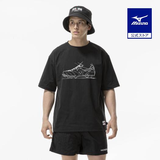 MIZUNO（ミズノ） ミズノ公式 モレリア プリントTシャツ ブラック ユニ