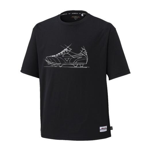 MIZUNO（ミズノ） ミズノ公式 モレリア プリントTシャツ ブラック ユニ