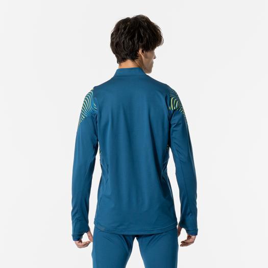 新品◎ラツィオ ミッドレイヤーハーフジップ トレーニングトップ